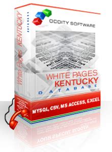 Kentucky White Pages .